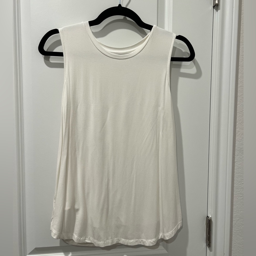 Kindred Braverly Bamboo Nursing & Maternity Tank | White - Medium
